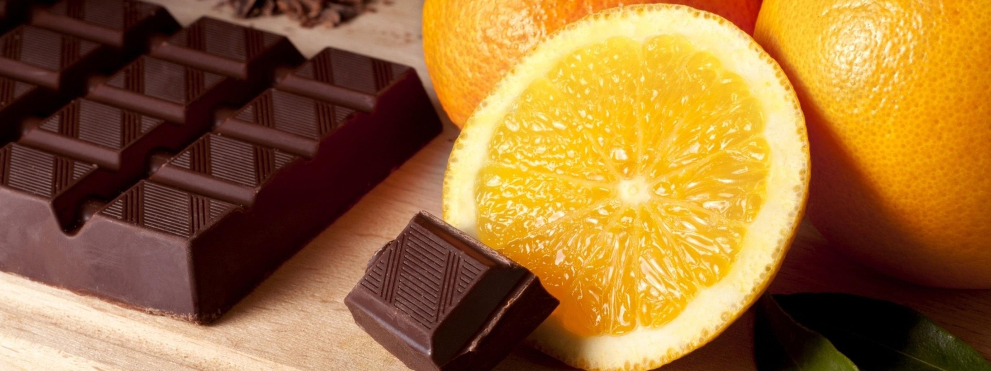 шоколад и апельсин